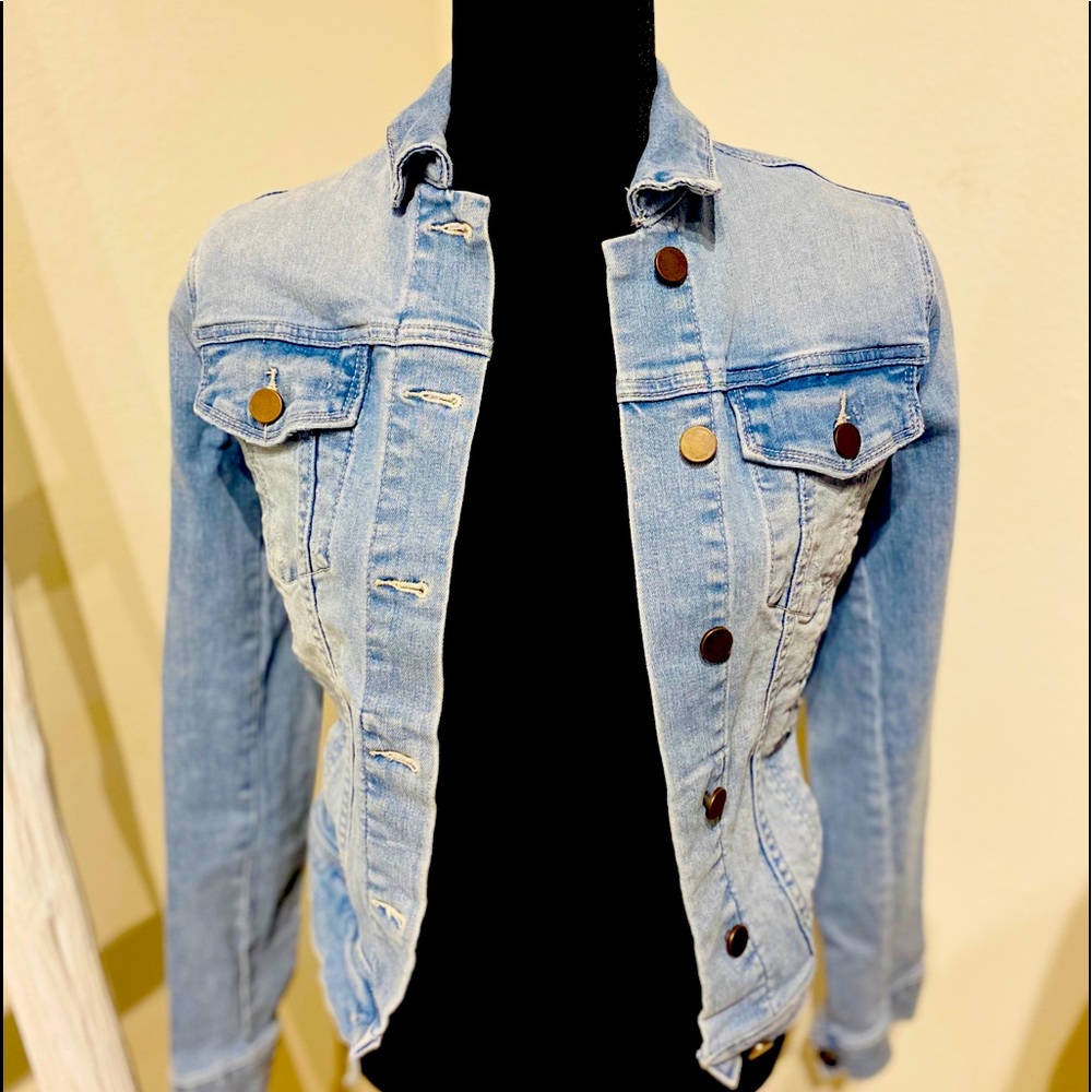 BP. X-Small Blue Jean Jacket